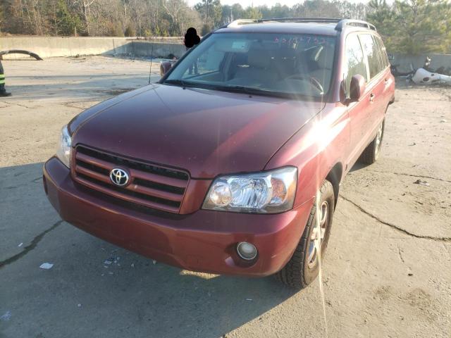 Photo 2 from auction – 2005 TOYOTA HIGHLANDER with VIN JTEEP21A150118341