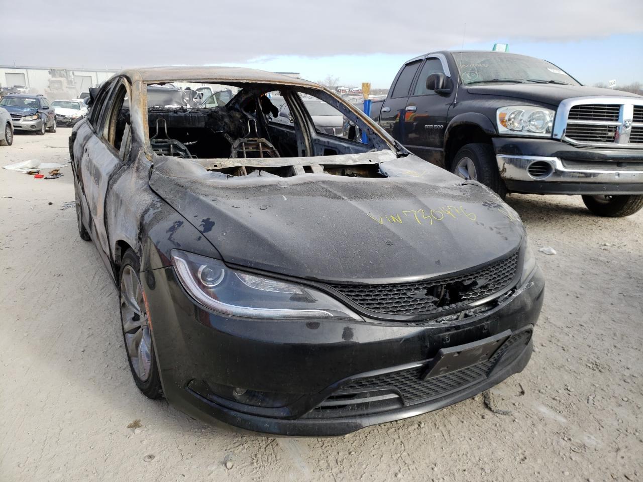 CHRYSLER 200 S 2015 with VIN 1C3CCCBG4FN730476 - Photo from auction