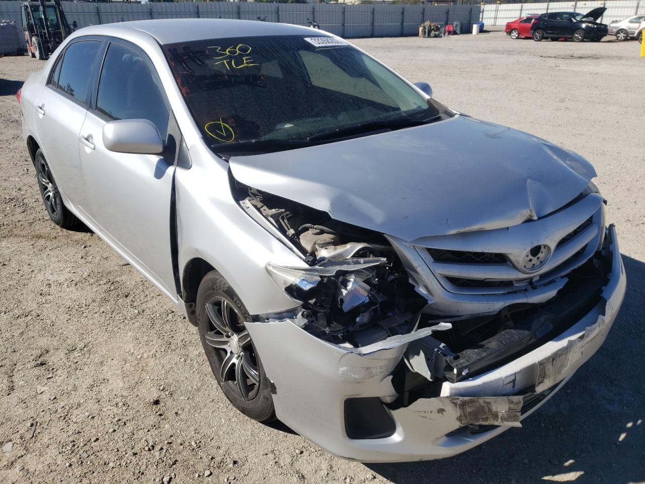 TOYOTA COROLLA BA 2011 with VIN JTDBU4EEXBJ095057 - Photo from auction