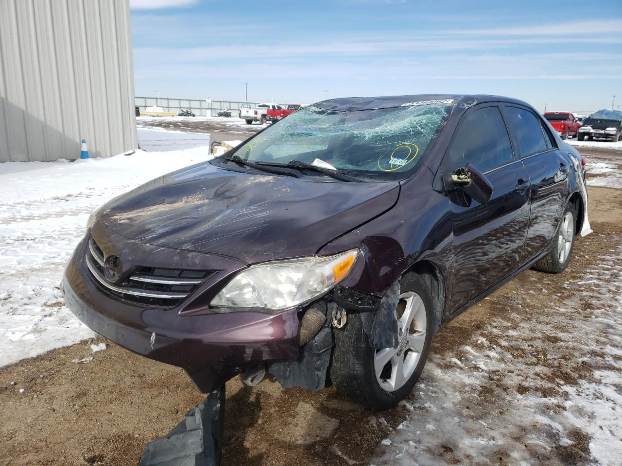 Photo 2 from auction – 2013 TOYOTA COROLLA BA with VIN 2T1BU4EE4DC075191
