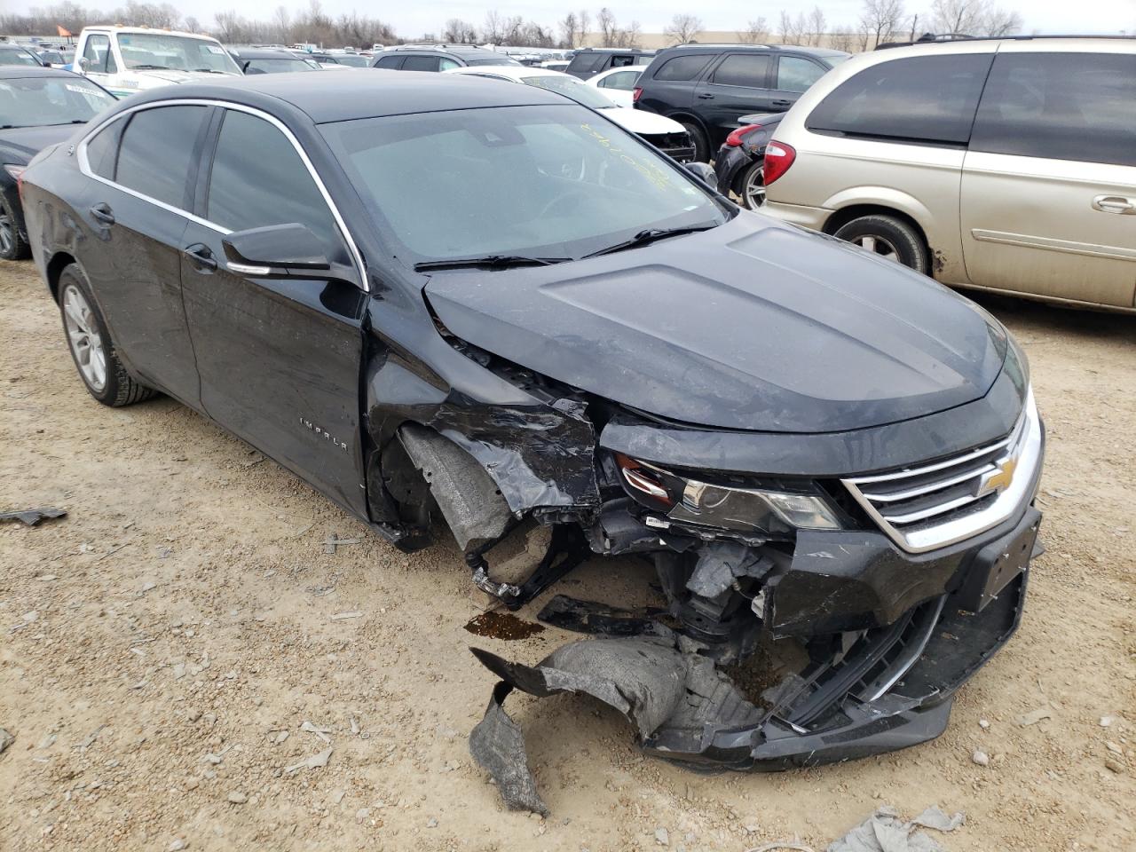 CHEVROLET IMPALA LT 2017 with VIN 2G1105S37H9136175 - Photo from auction