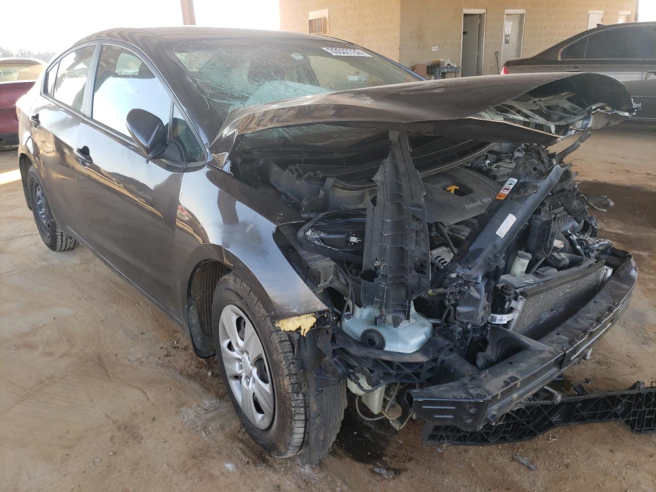 KIA FORTE LX 2017 with VIN 3KPFK4A73HE029910 - Photo from auction