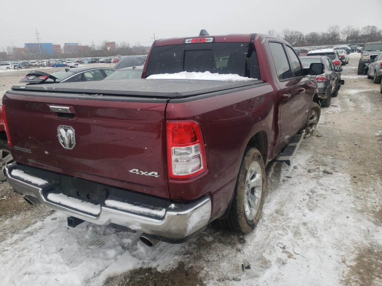 Photo 4 from auction – 2020 RAM 1500 BIG H with VIN 1C6SRFFT7LN335256