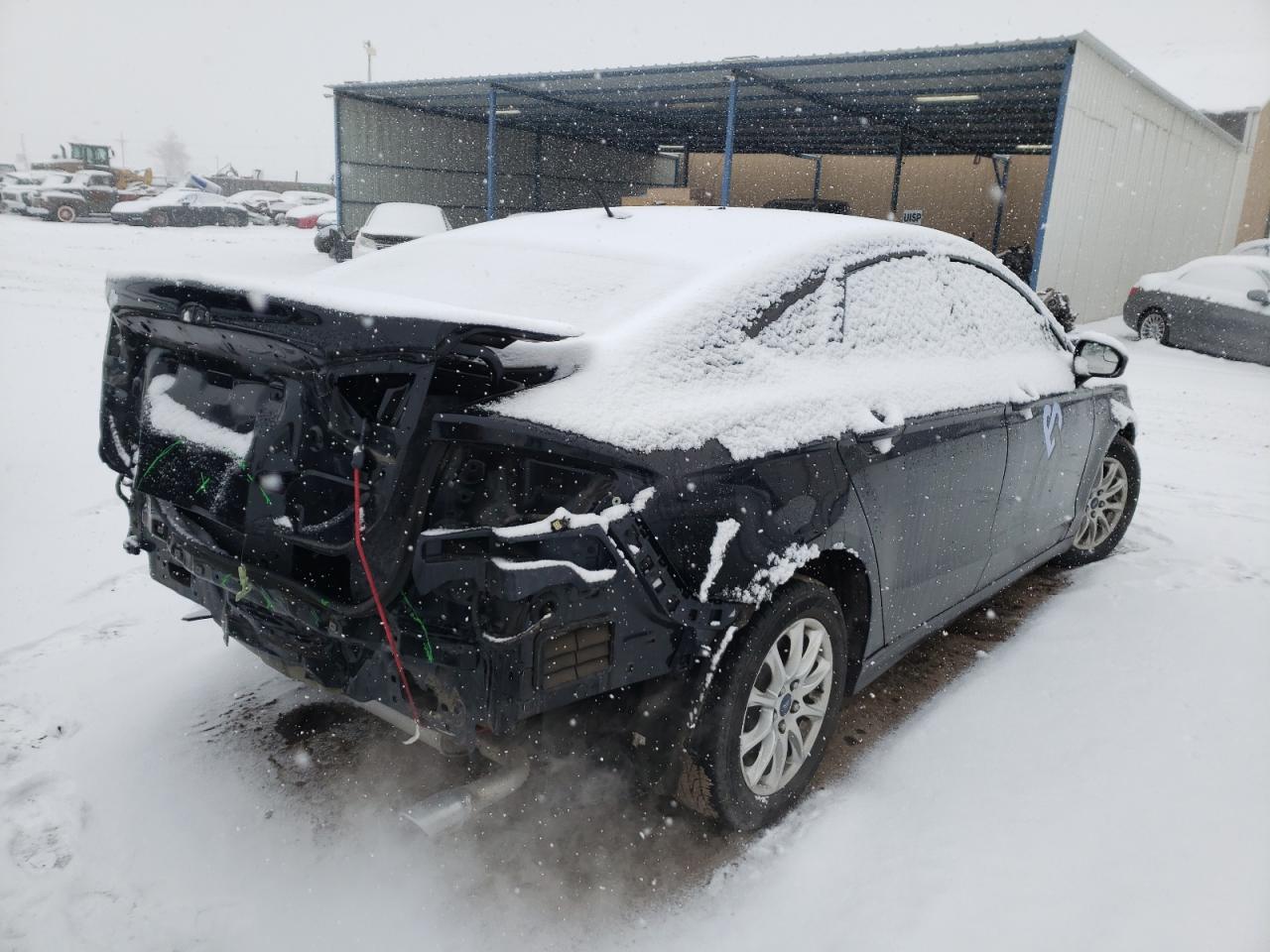Photo 4 from auction – 2017 FORD FUSION S with VIN 3FA6P0G72HR157426