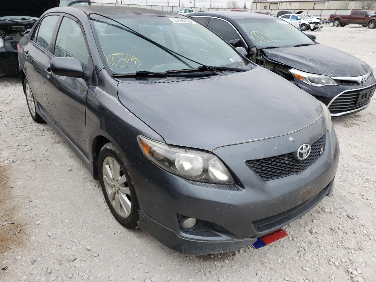 TOYOTA COROLLA BA 2010 with VIN 2T1BU4EEXAC361705 - Photo from auction