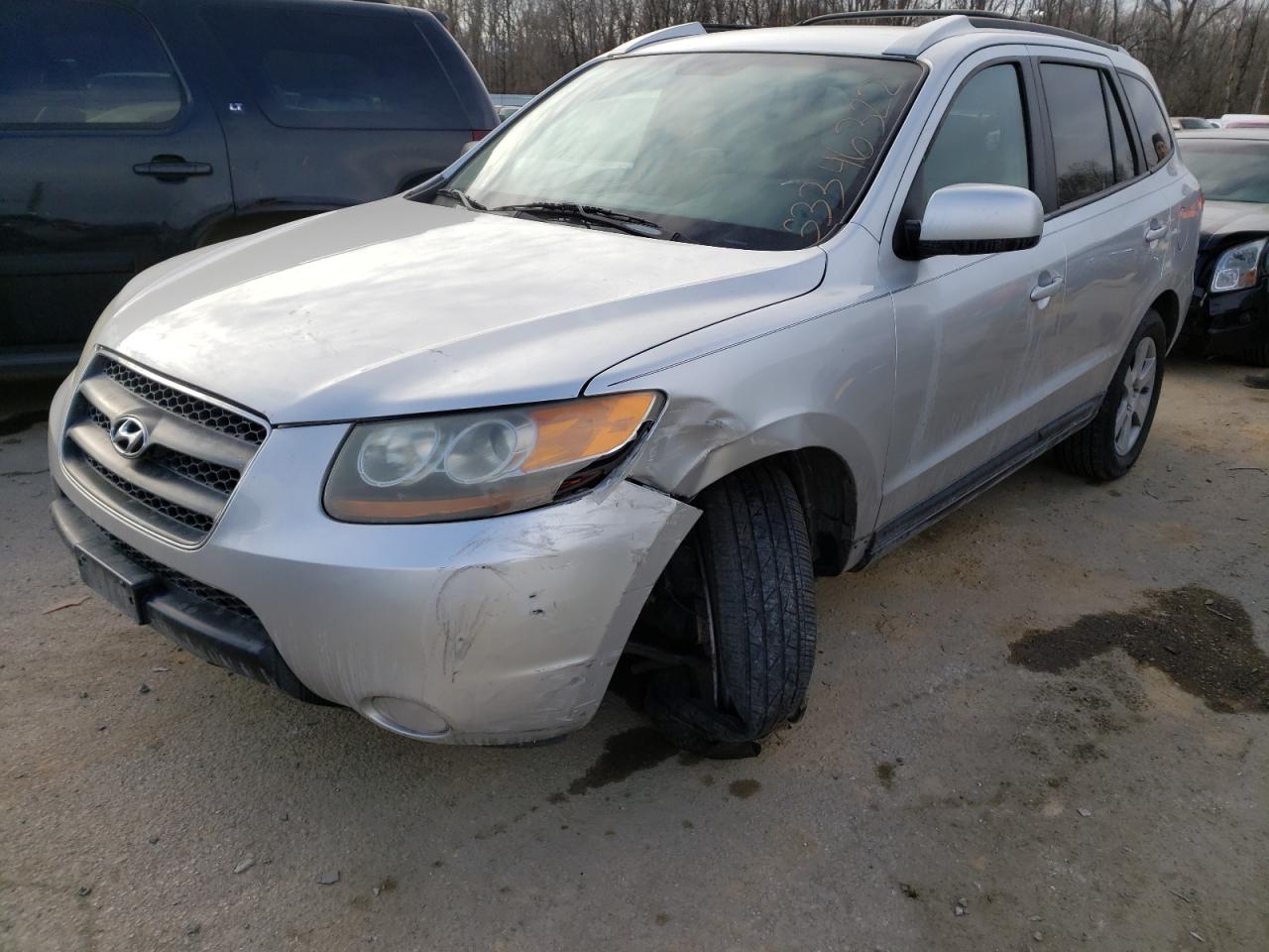 Photo 9 from auction – 2007 HYUNDAI SANTA FE S with VIN 5NMSH13E47H080640