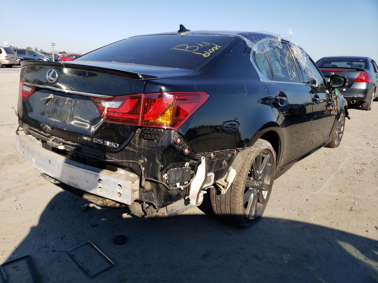 Photo 4 from auction – 2013 LEXUS GS 350 with VIN JTHCE1BL0D5014807
