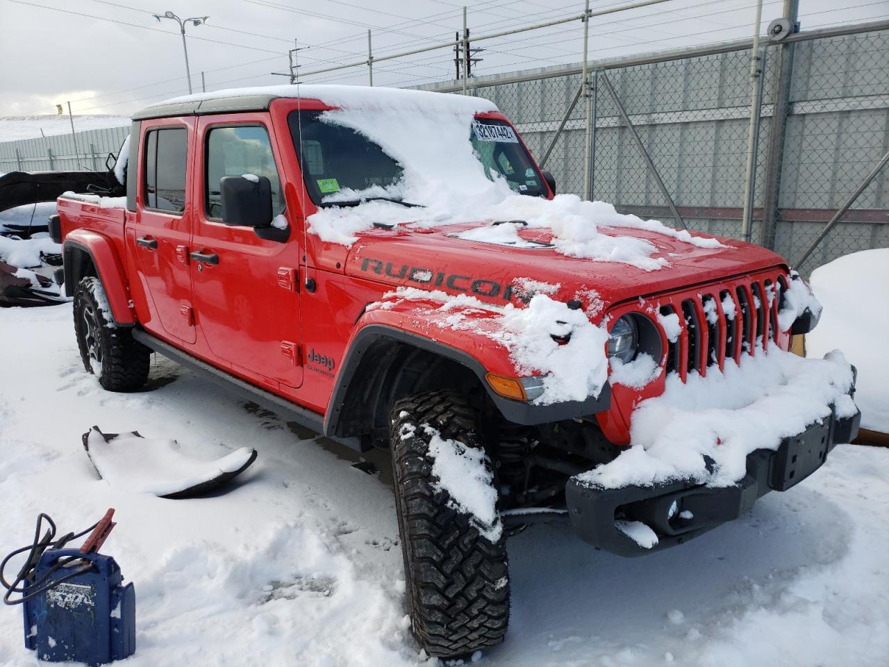 JEEP GLADIATOR 2020 with VIN 1C6JJTBGXLL103014 - Photo from auction