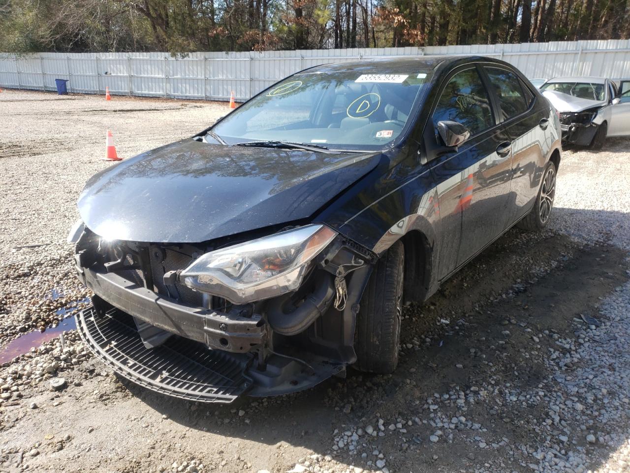 Photo 2 from auction – 2015 TOYOTA COROLLA L with VIN 2T1BURHE6FC300805