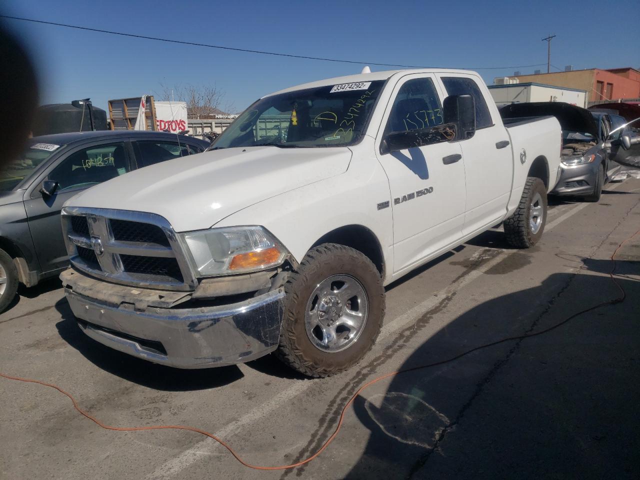Photo 2 from auction – 2012 DODGE RAM 1500 S with VIN 1C6RD7KTXCS290579