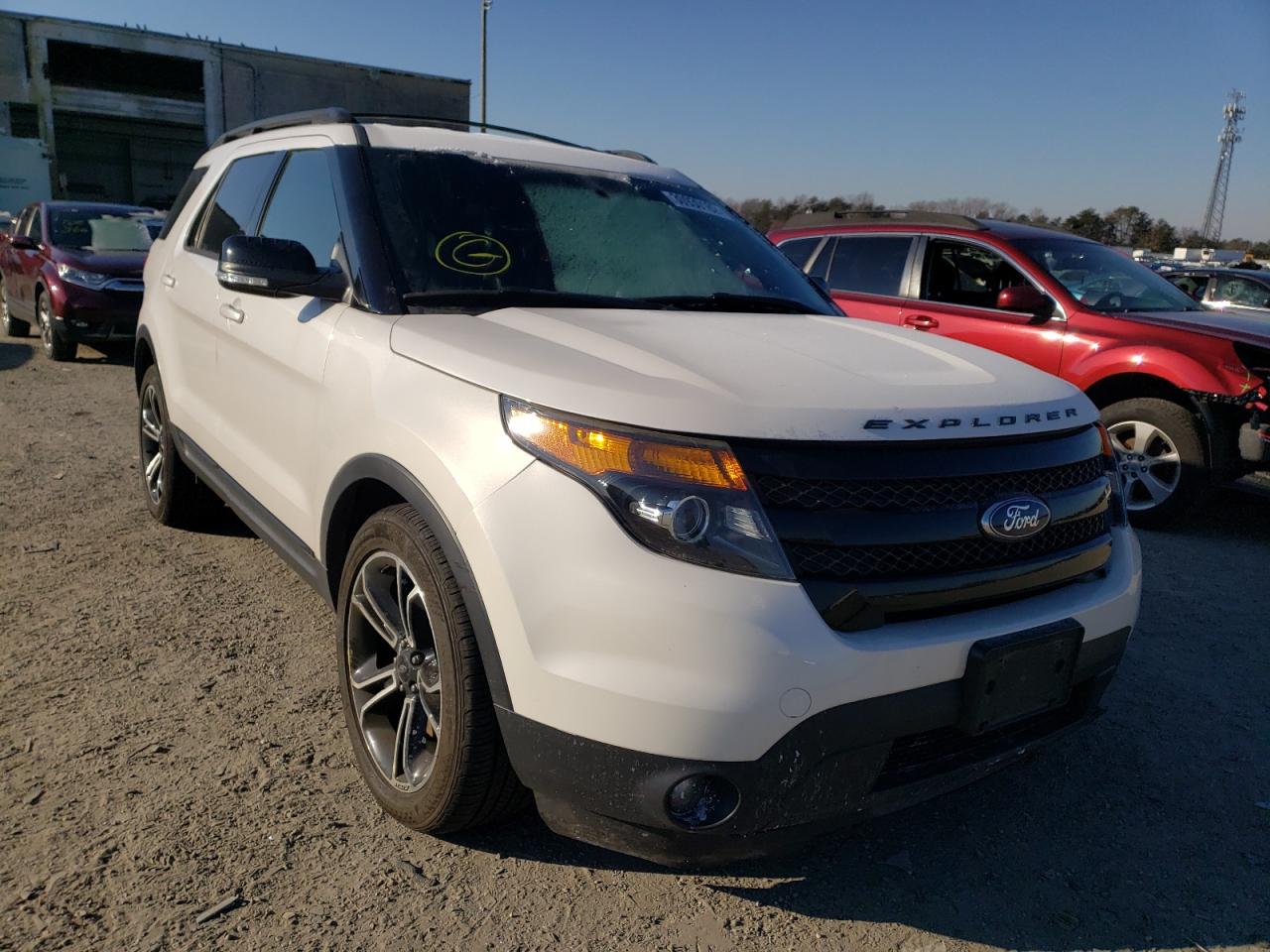 FORD EXPLORER S 2015 with VIN 1FM5K8GT6FGC02710 - Photo from auction