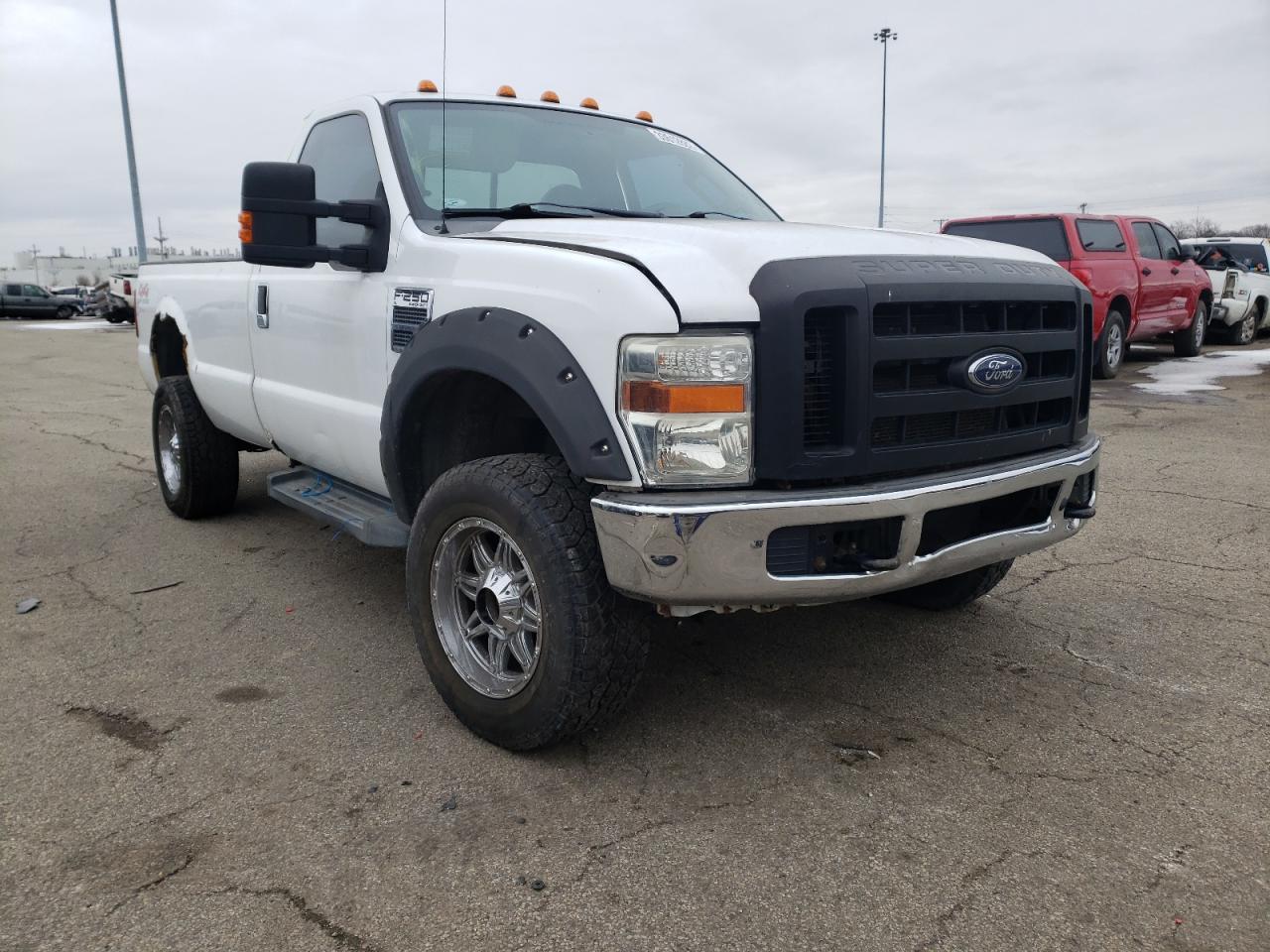FORD F250 SUPER 2008 with VIN 1FTNF21548EB78681 - Photo from auction