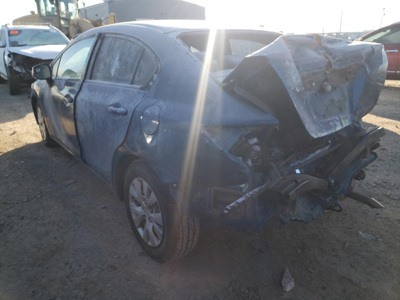 Photo 3 from auction – 2012 HONDA CIVIC LX with VIN 19XFB2F50CE315055