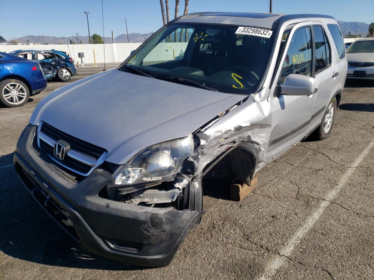 Photo 2 from auction – 2003 HONDA CR-V EX with VIN JHLRD78813C035232