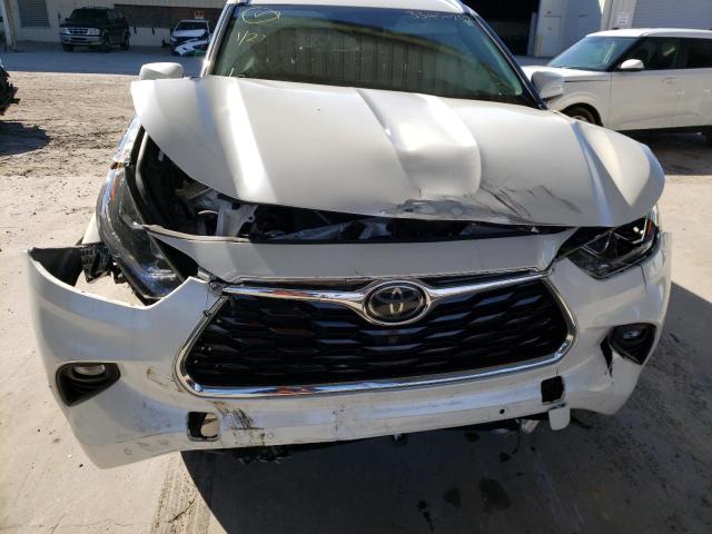 Photo 9 from auction – 2020 TOYOTA HIGHLANDER with VIN 5TDFZRAH8LS000631