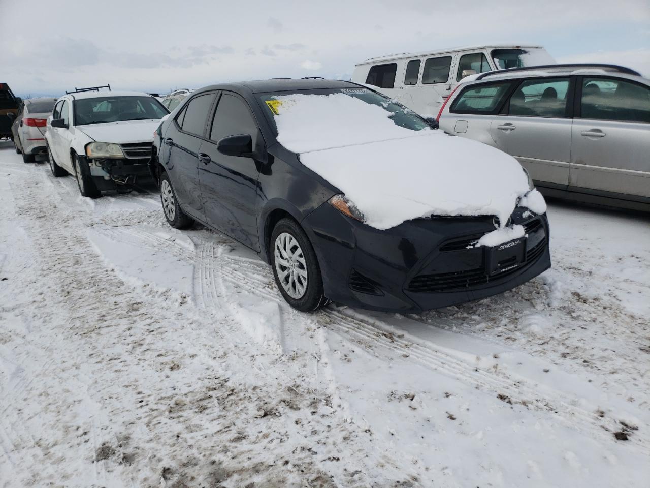 TOYOTA COROLLA L 2018 with VIN 2T1BURHE0JC110460 - Photo from auction