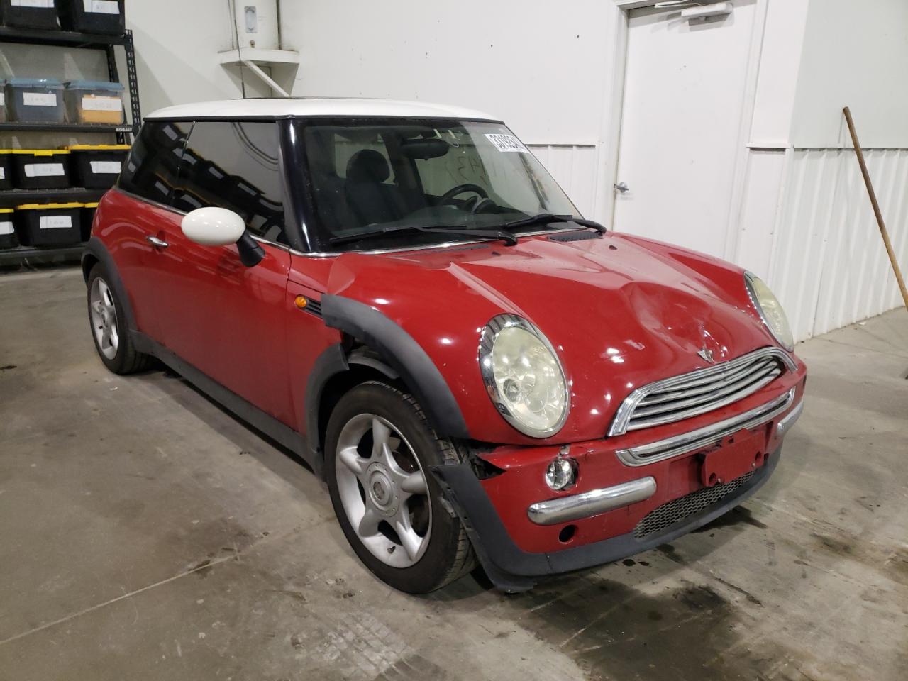 MINI COOPER 2003 with VIN WMWRC33423TE19534 - Photo from auction