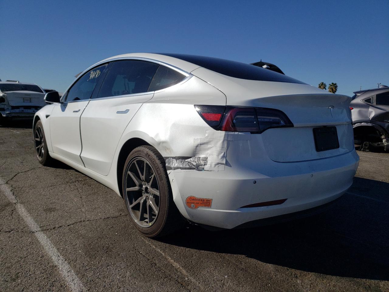 Photo 3 from auction – 2020 TESLA MODEL 3 with VIN 5YJ3E1EA1LF737221