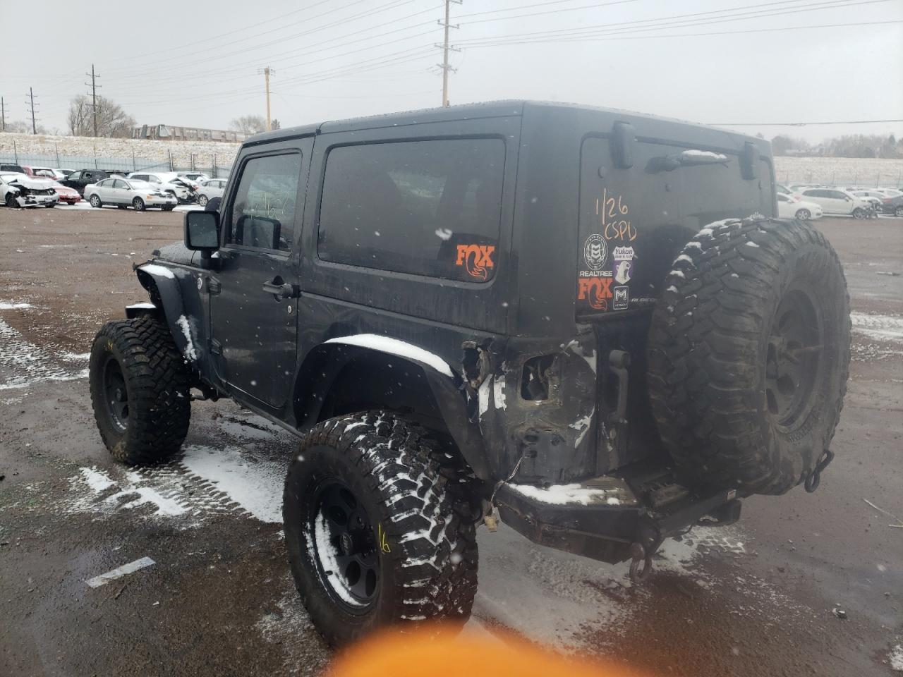 Photo 3 from auction – 2012 JEEP WRANGLER S with VIN 1C4AJWBG7CL163391