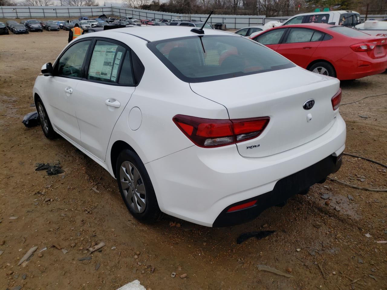 Photo 3 from auction – 2020 KIA RIO LX with VIN 3KPA24AD7LE353399