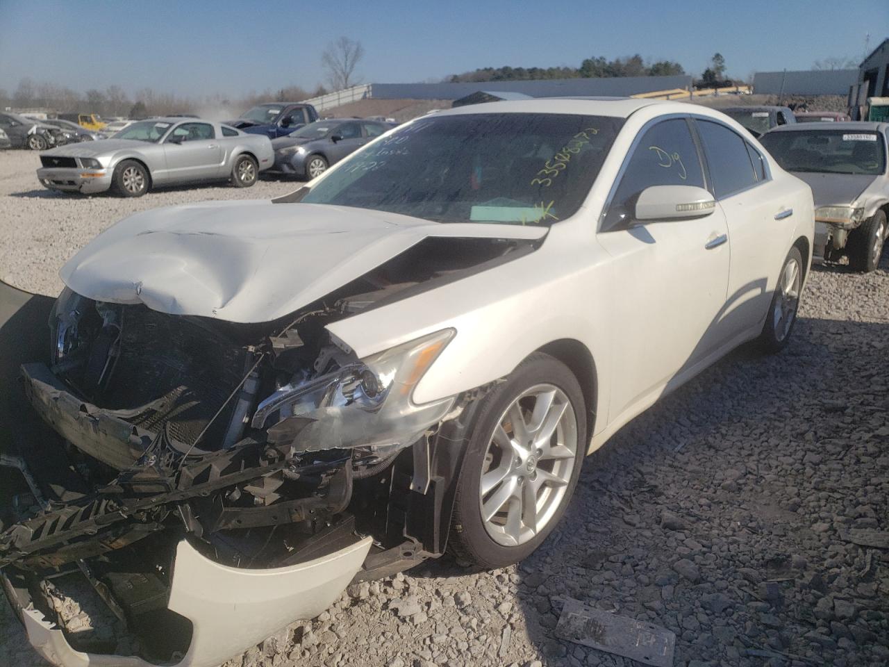 Photo 2 from auction – 2009 NISSAN MAXIMA S with VIN 1N4AA51EX9C813887