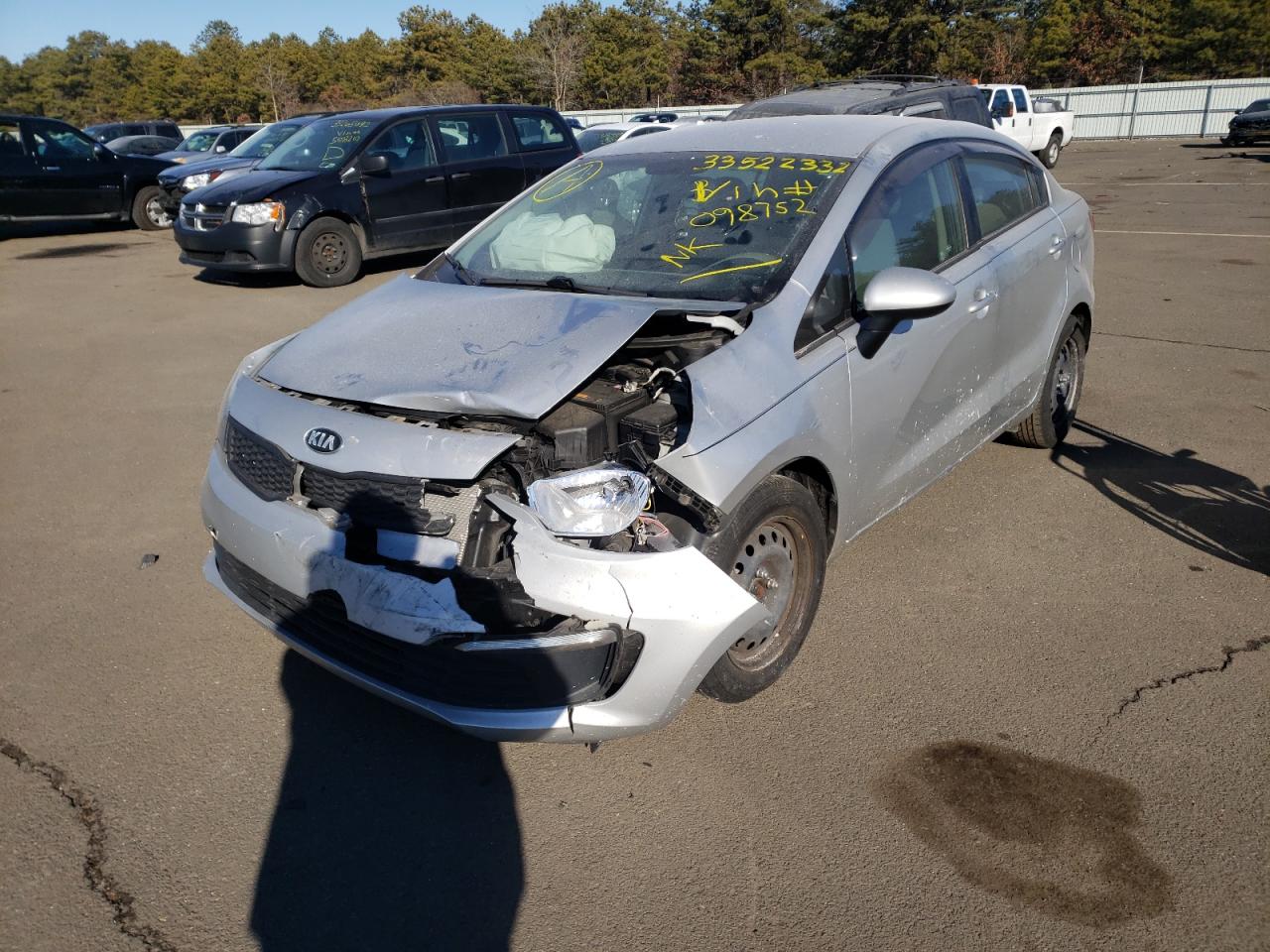 Photo 2 from auction – 2017 KIA RIO LX with VIN KNADM4A32H6098752