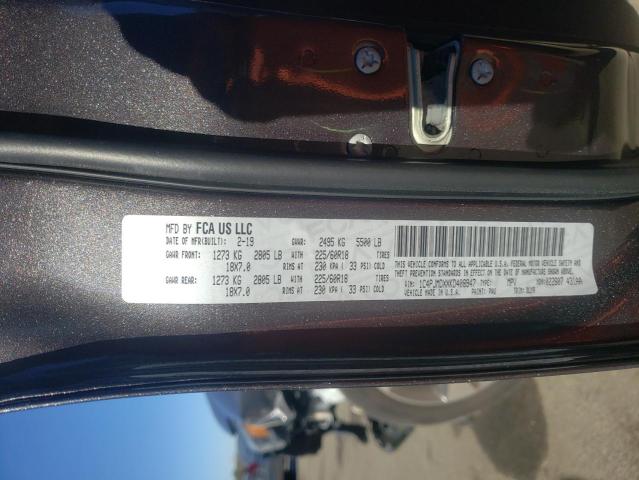 Photo 10 from auction – 2019 JEEP CHEROKEE L with VIN 1C4PJMDXXKD408947
