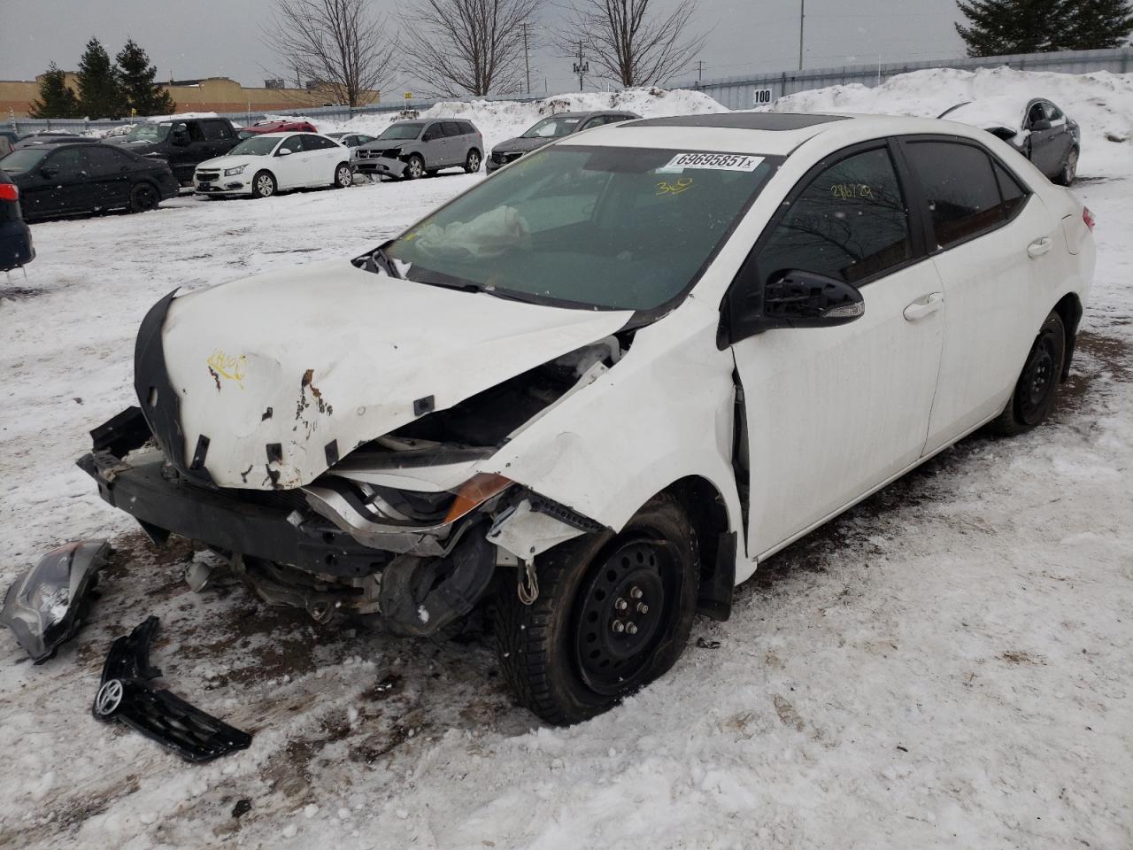 Photo 2 from auction – 2016 TOYOTA COROLLA L with VIN 2T1BURHE8GC519329