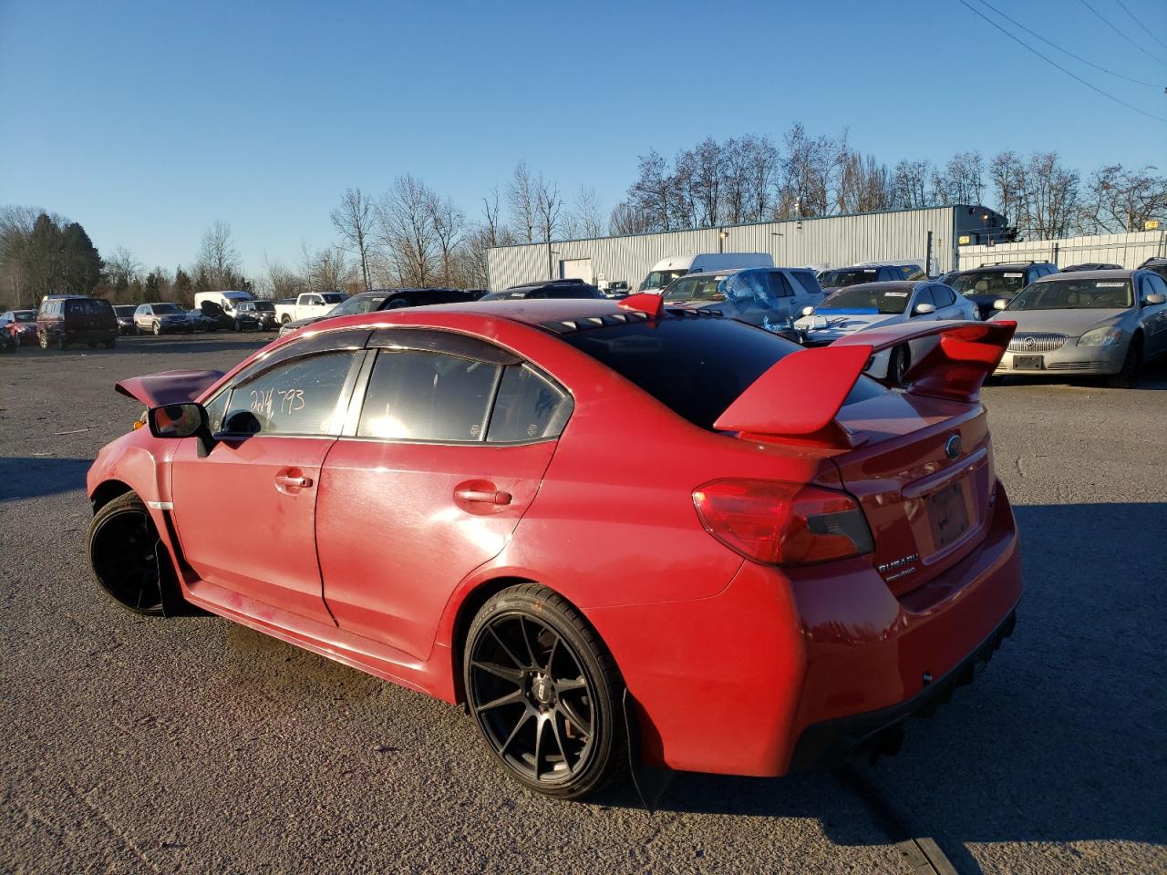 Photo 3 from auction – 2015 SUBARU WRX STI with VIN JF1VA2P66F9816634