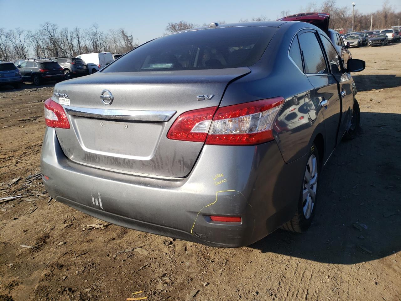 Photo 4 from auction – 2015 NISSAN SENTRA S with VIN 3N1AB7AP0FL664204