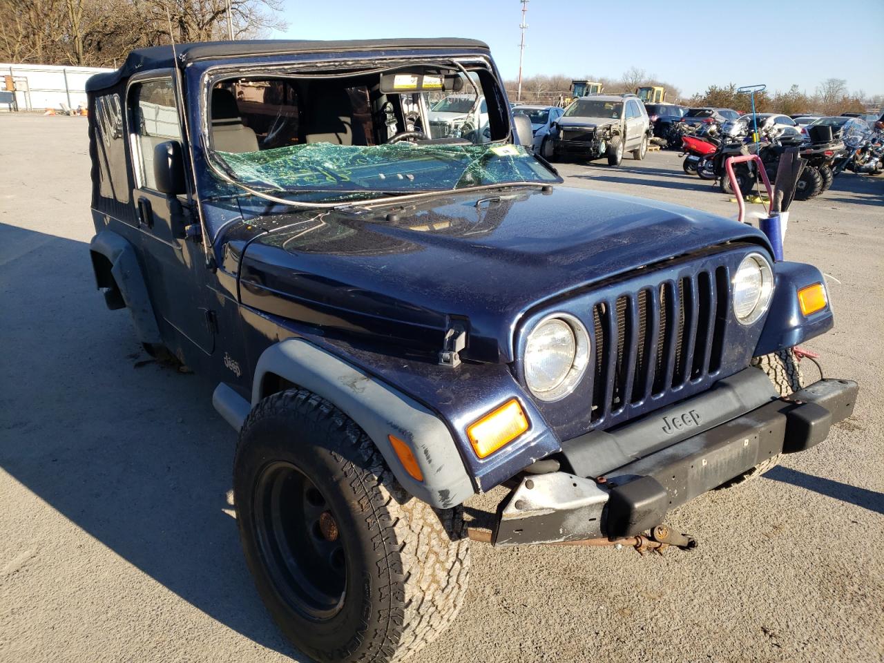 JEEP WRANGLER / 2006 with VIN 1J4FA29186P755213 - Photo from auction