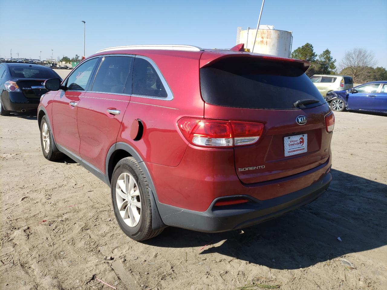 Photo 3 from auction – 2016 KIA SORENTO LX with VIN 5XYPG4A37GG040526