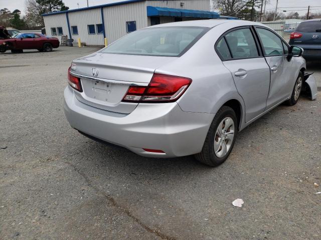 Photo 4 from auction – 2015 HONDA CIVIC LX with VIN 19XFB2F55FE072024