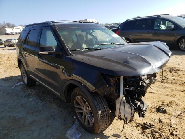 FORD EXPLORER X 2017 with VIN 1FM5K7D87HGA40552 - Photo from auction