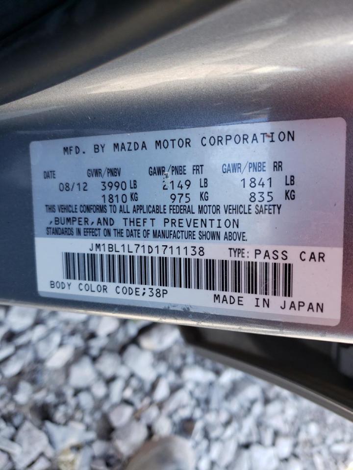 Photo 10 from auction – 2013 MAZDA 3 I with VIN JM1BL1L71D1711138