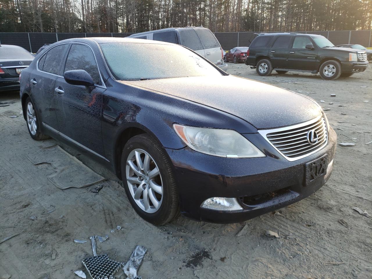 LEXUS LS 460 2008 with VIN JTHBL46F285060037 - Photo from auction