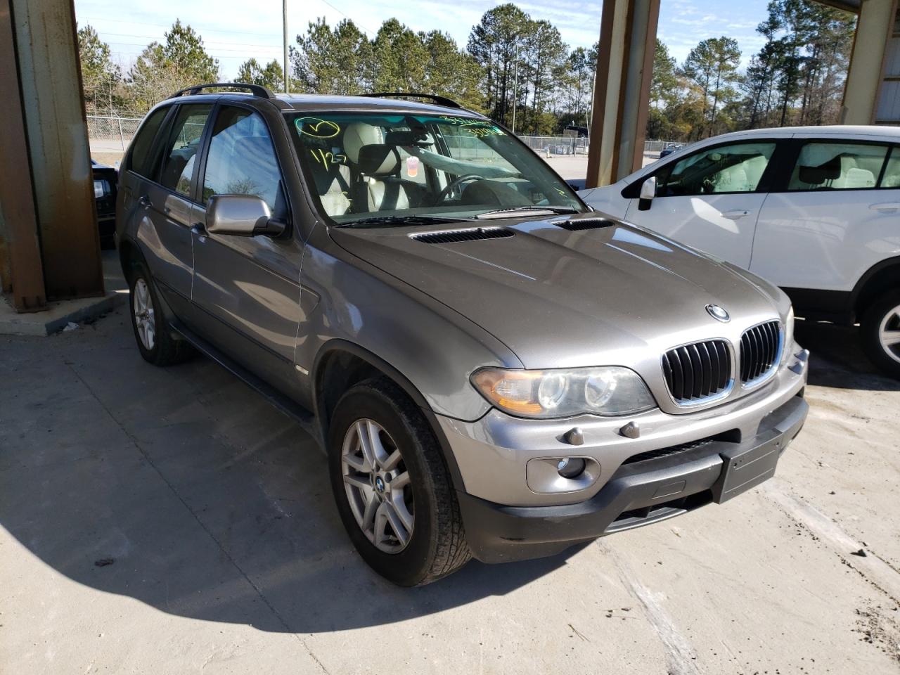 BMW X5 3.0I 2006 with VIN 5UXFA135X6LY44265 - Photo from auction