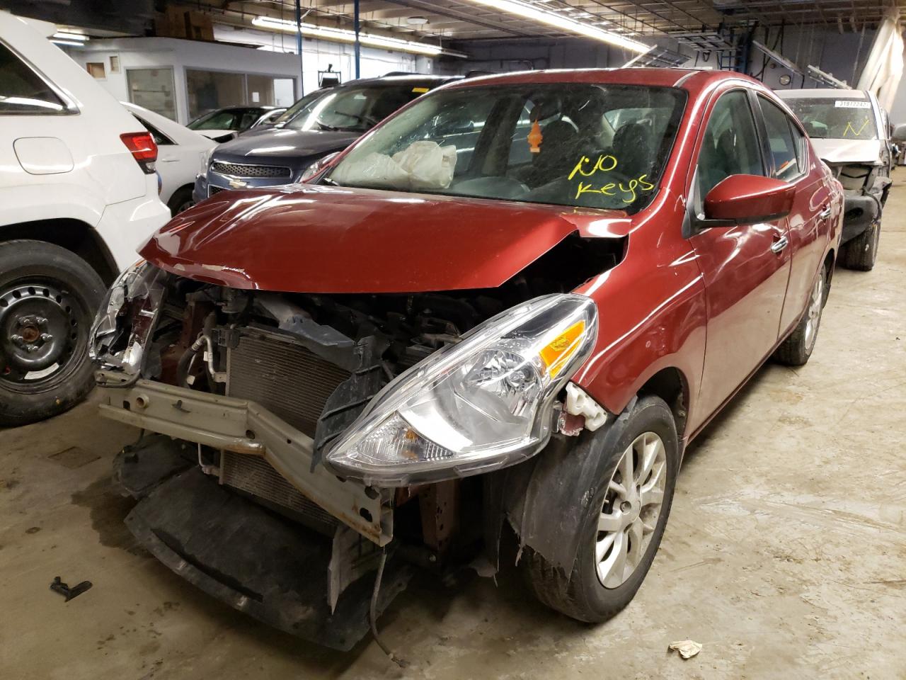 Photo 2 from auction – 2016 NISSAN VERSA S with VIN 3N1CN7AP1GL870018