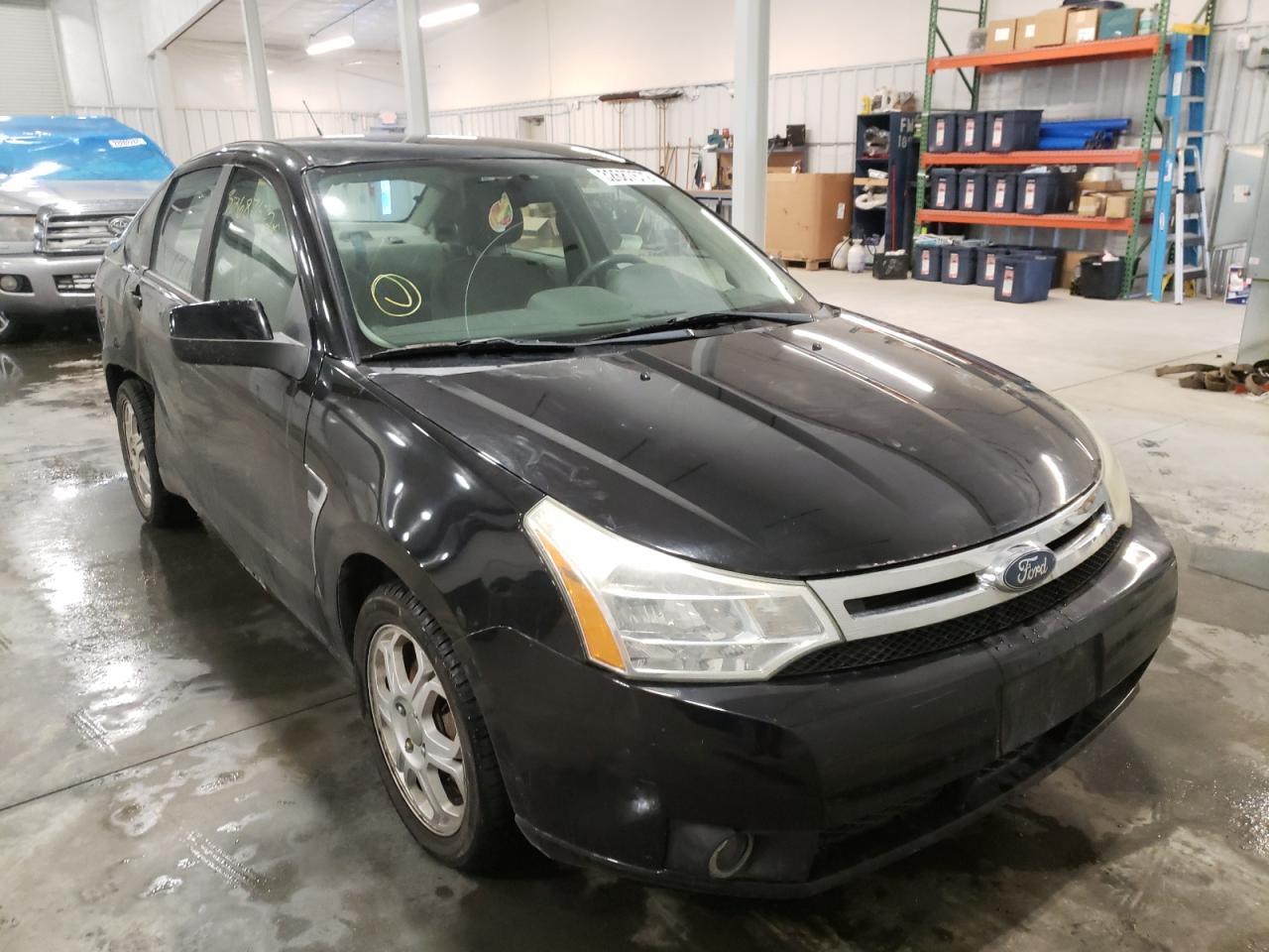 FORD FOCUS SE 2008 with VIN 1FAHP35N58W102803 - Photo from auction