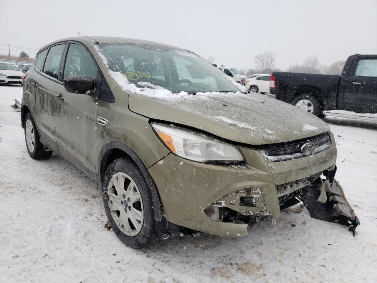 FORD ESCAPE S 2013 with VIN 1FMCU0F71DUD09458 - Photo from auction
