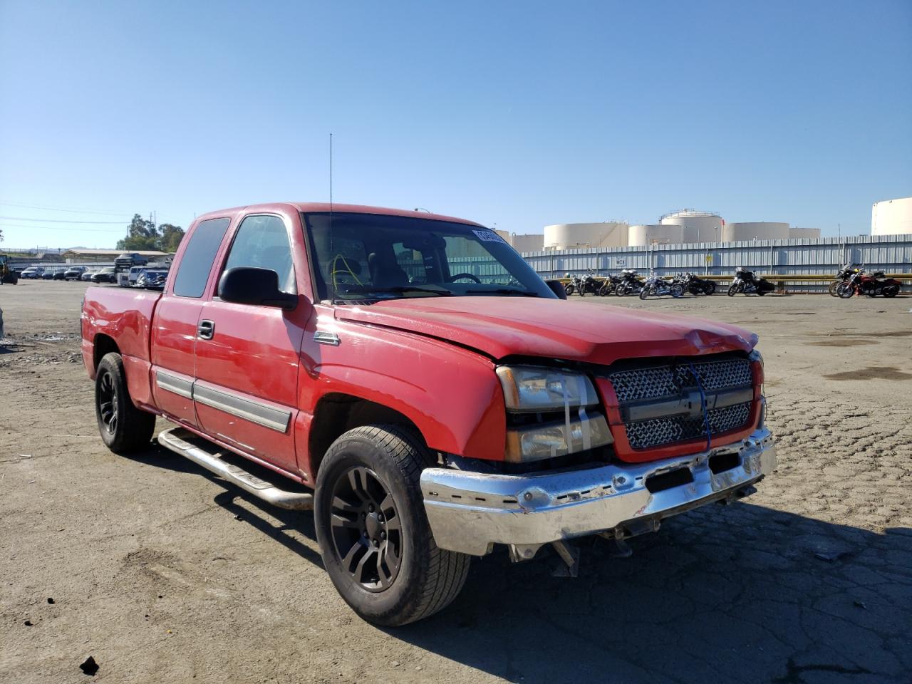 CHEVROLET SILVERADO 2005 with VIN 1GCEC19X05Z349018 - Photo from auction