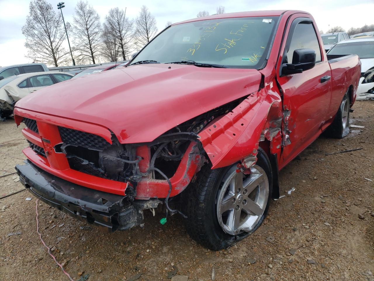 Photo 2 from auction – 2012 DODGE RAM 1500 S with VIN 3C6JD6ATXCG130542