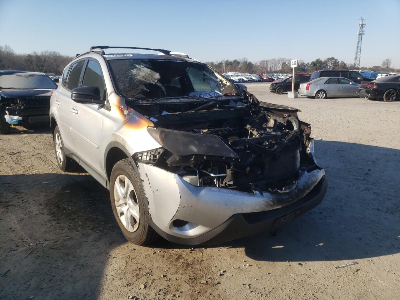 TOYOTA RAV4 LE 2013 z numerem VIN 2T3BFREV6DW092295 - Zdjęcie z aukcji