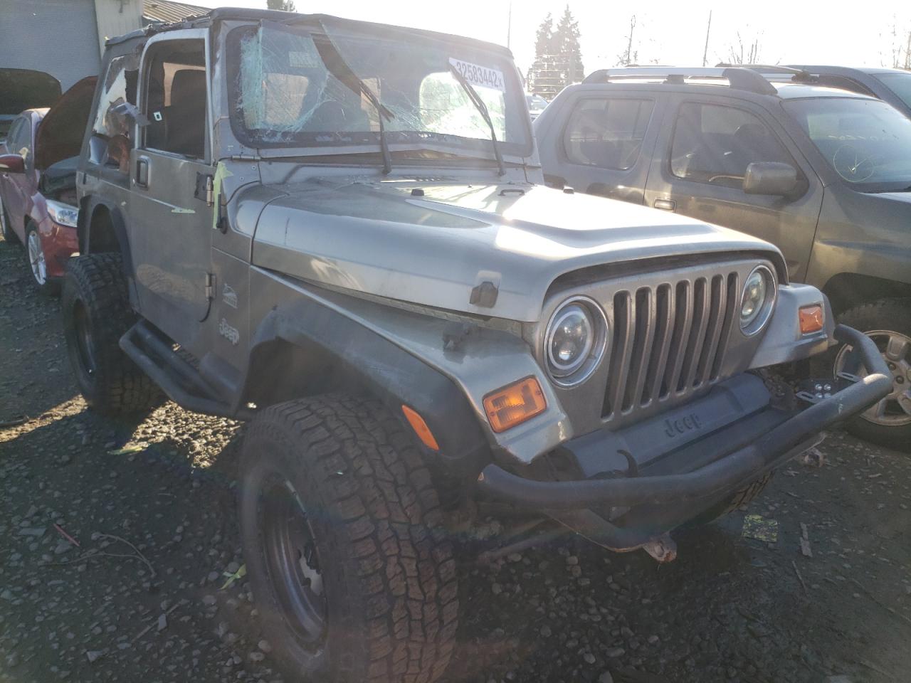 JEEP WRANGLER / 2003 with VIN 1J4FA59S53P368530 - Photo from auction