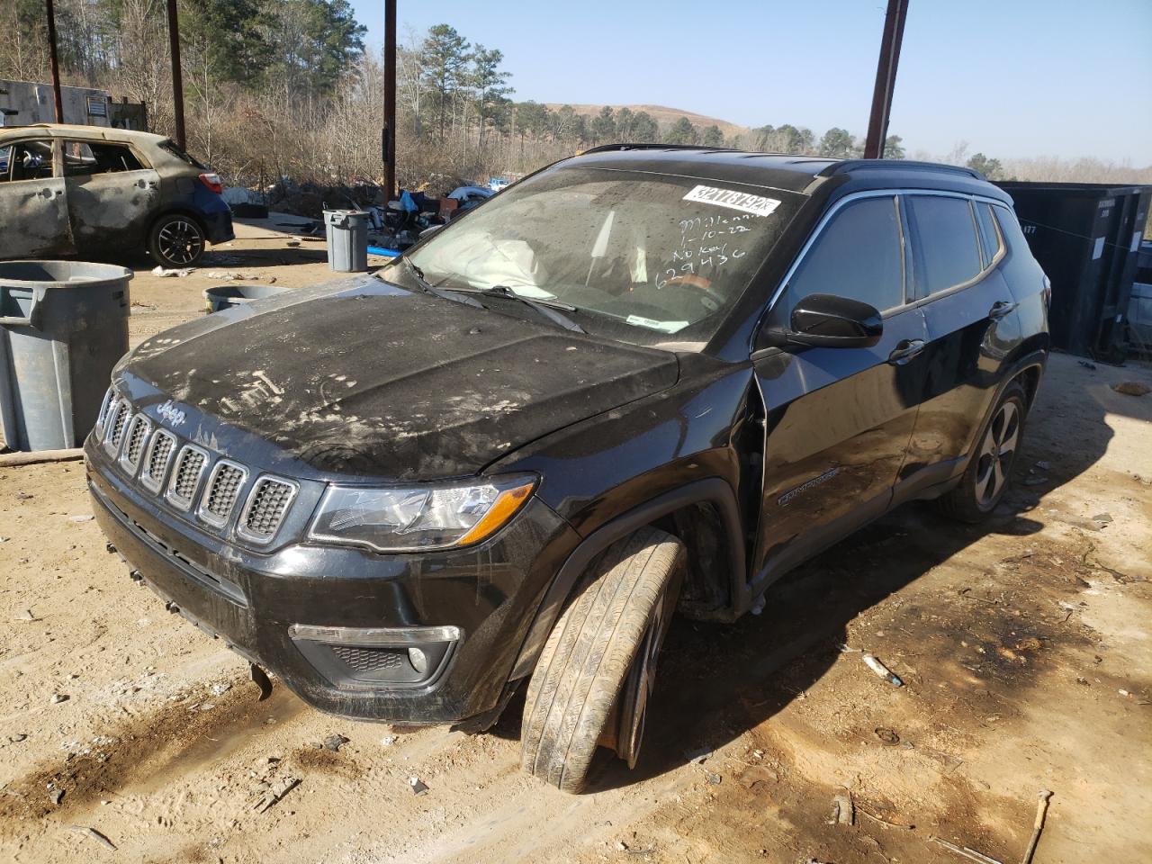 Photo 2 from auction – 2017 JEEP COMPASS LA with VIN 3C4NJCBB0HT629436