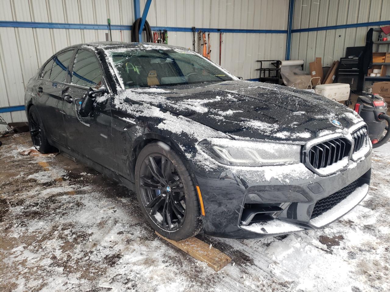 BMW M5 2021 with VIN WBS83CH04MCG07339 - Photo from auction