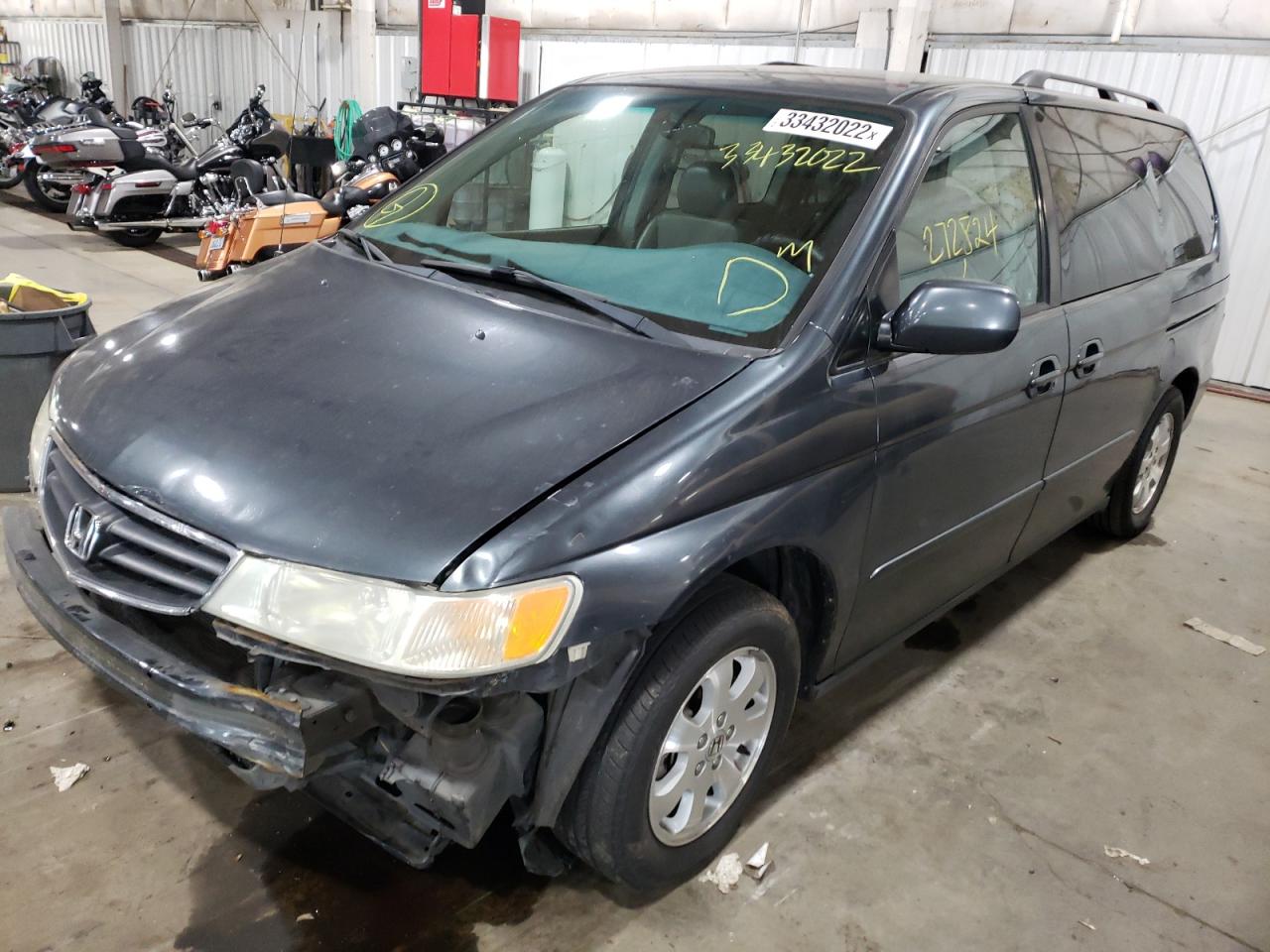Photo 2 from auction – 2003 HONDA ODYSSEY EX with VIN 5FNRL18983B139550