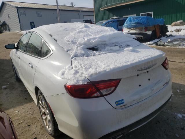 Photo 3 from auction – 2015 CHRYSLER 200 C with VIN 1C3CCCEG6FN668767