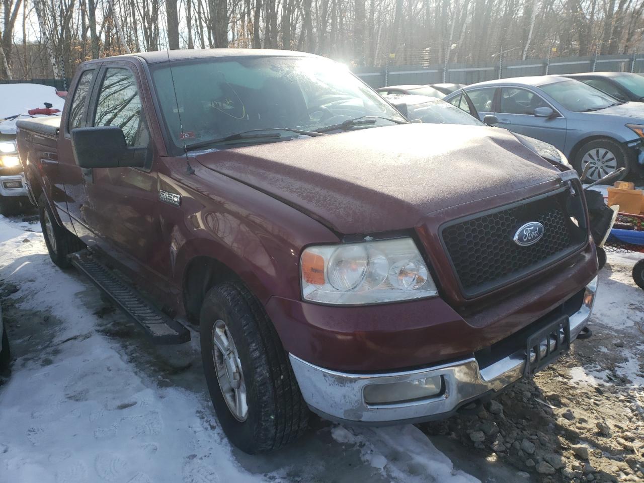 FORD F150 2004 with VIN 1FTPX14554NB60518 - Photo from auction