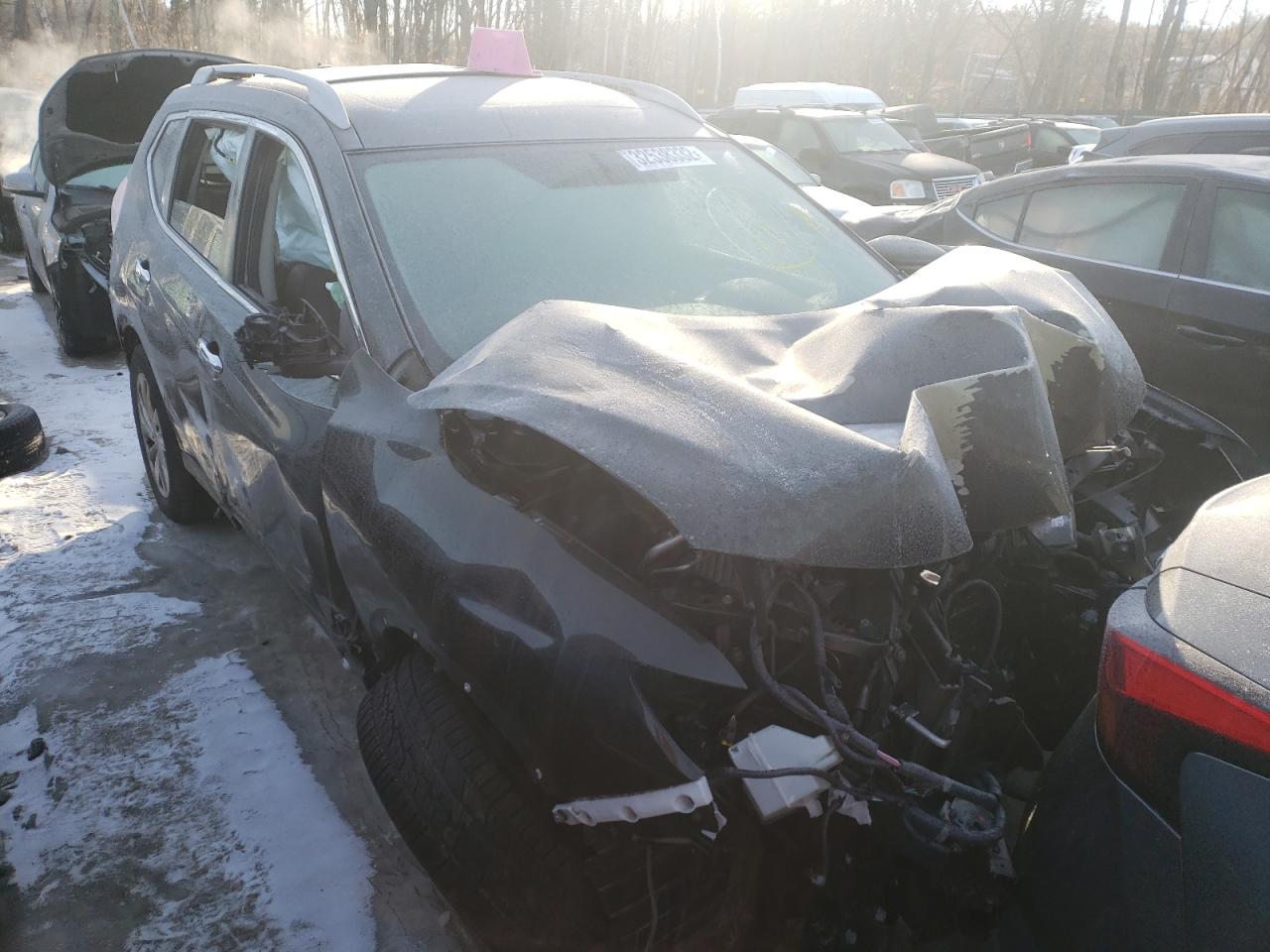 NISSAN ROGUE S 2015 with VIN 5N1AT2MV2FC759393 - Photo from auction